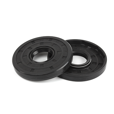 氟橡膠FKM 70-75 ShoreA旋轉(zhuǎn)軸唇形密封圈骨架油封DIN3760A